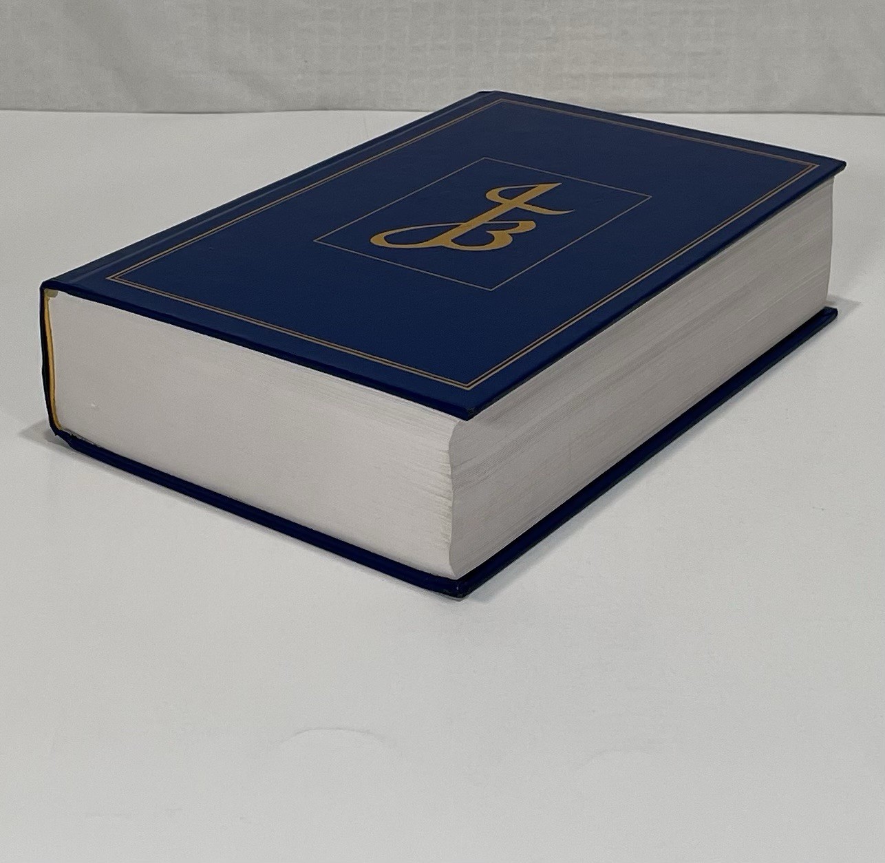 THE NEW JERUSALEM BIBLE Doubleday 1985 Deluxe Edition Blue Hardcover