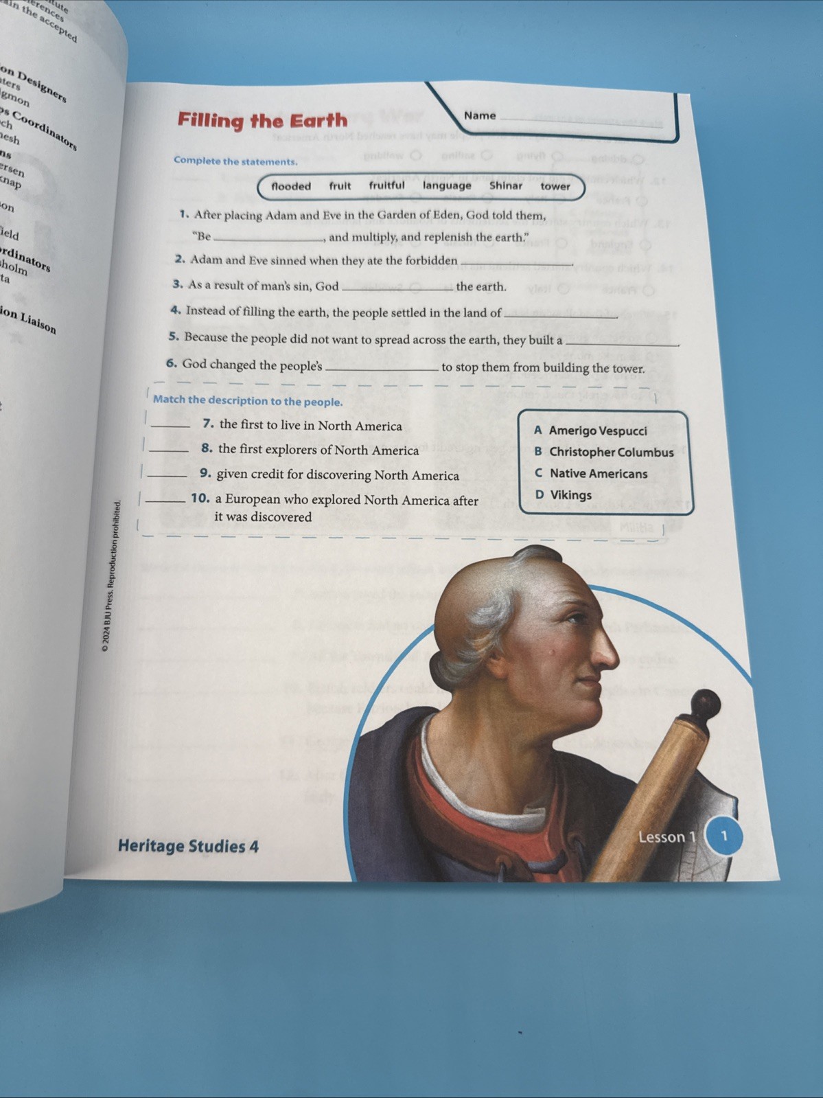 Bob Jones Our United States Heritage Studies 4 Set- 4th Grade History