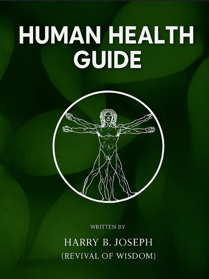 Health Guide 20 + Book of Wisdom Vol 1 & 2 by Harry B. Joseph – 3 Book BUNDLE