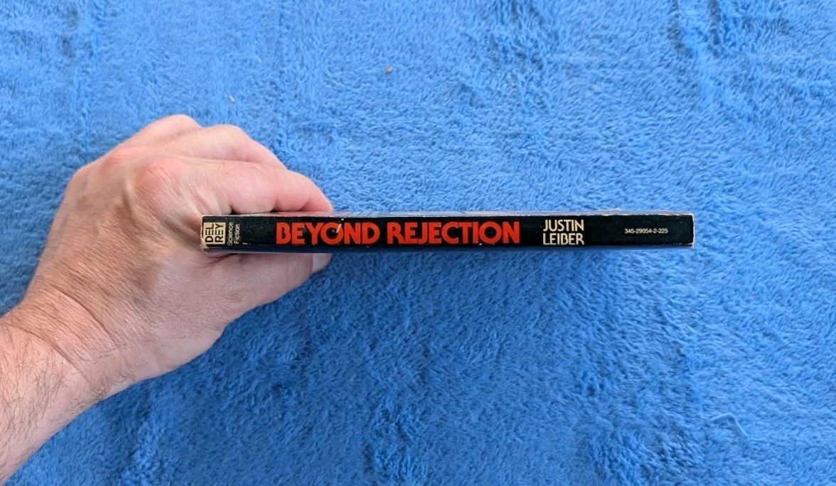 BEYOND REJECTION Justin Leiber Paperback Book 1980 Sci-fi
