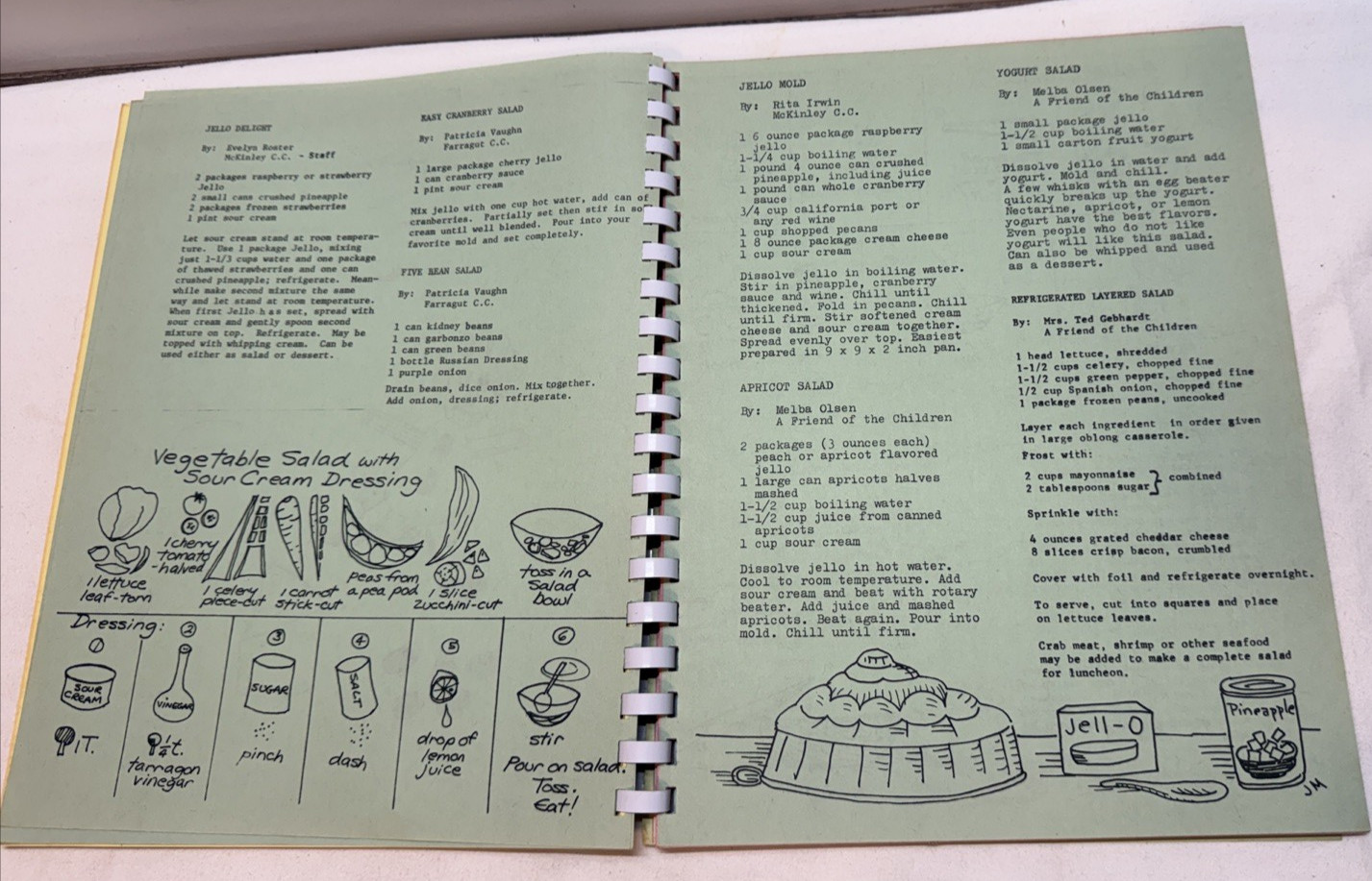Vintage 1977 Food For Thought Recipes Cook Book Cooking Vallejo City School