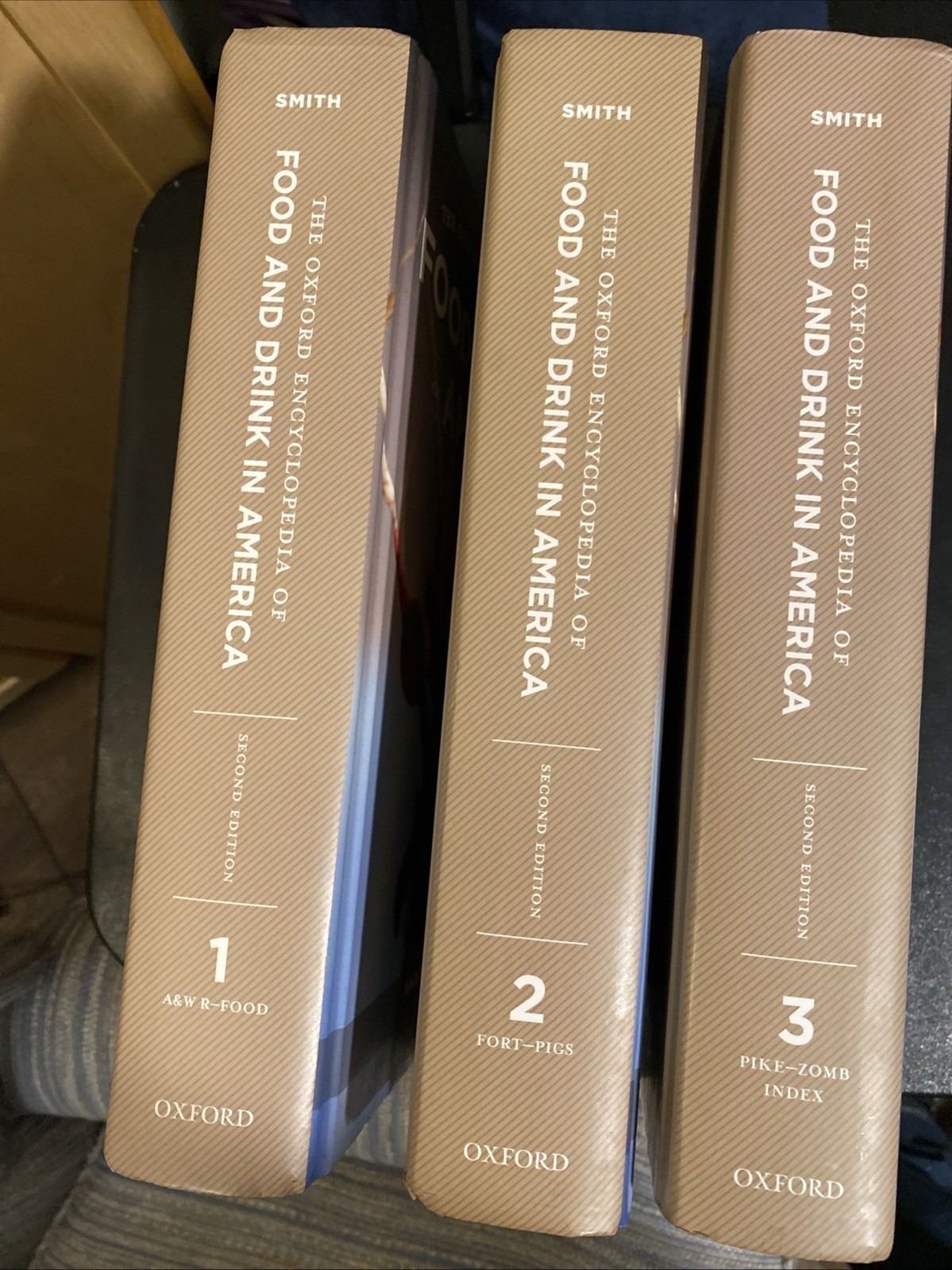 Oxford Encyclopedia of Food & Drink in America Andrew Smith 3 Vol Set 2nd Ed