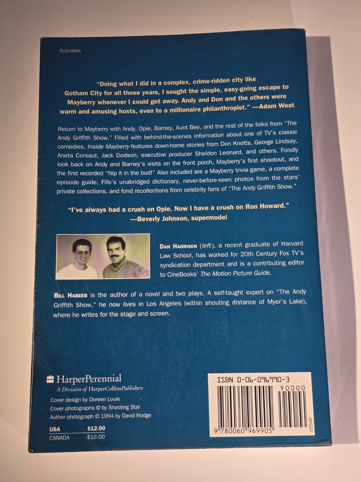 Inside Mayberry by Dan Harrison & Bill Habeeb (1994, Paperback) READ DESCRIPTION