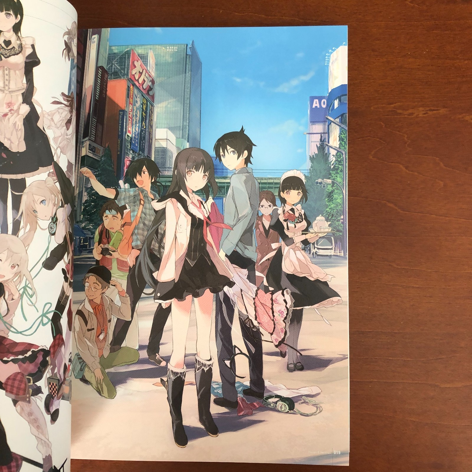Game Anime Character Design Book Art Book Illustration