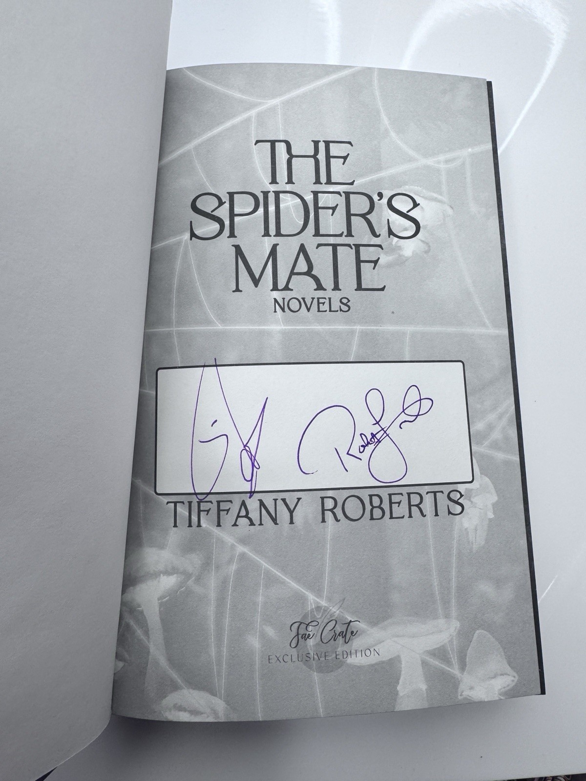 SIGNED Faecrate The Spider’s Mate Set by Tiffany Roberts