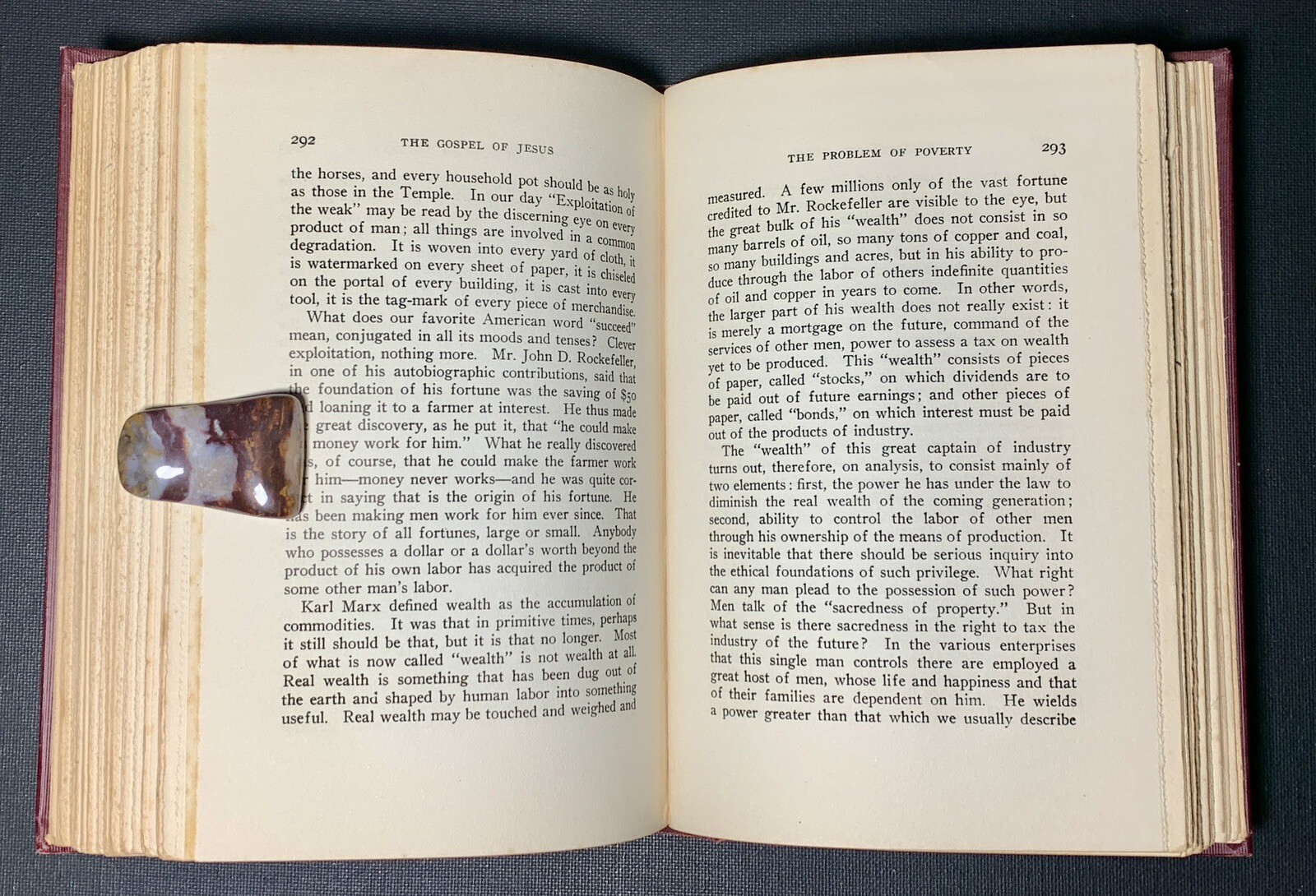 1910s ANTIQUE BOOK 1st Edition HC Democracy CHRISTIANITY social justice GOSPEL
