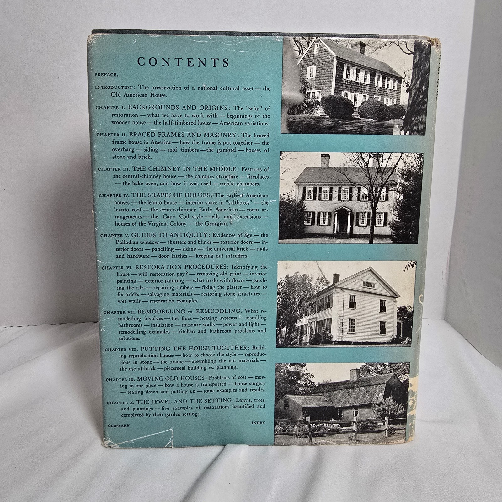 Old American Houses 1700-1850 Restore Remodel Reproduce Williams VTG HC DJ 1957