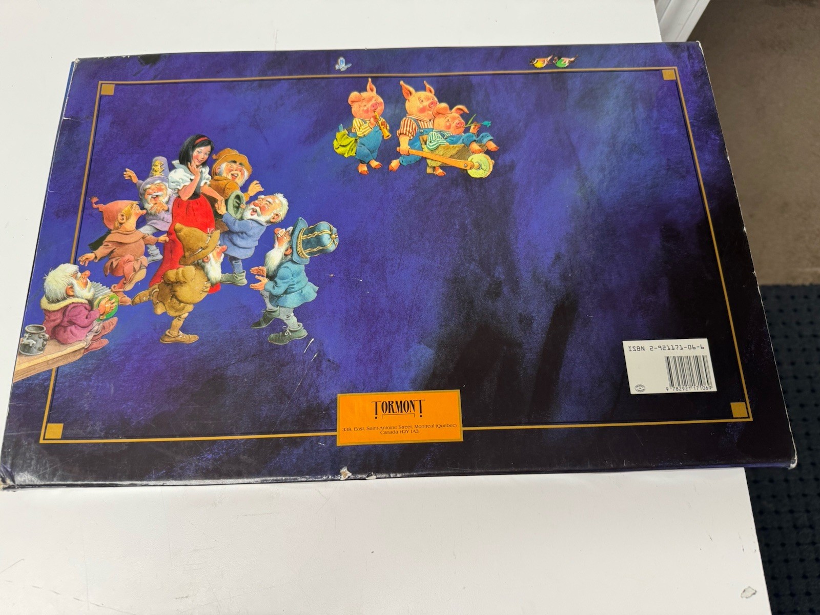 Vintage 1992 The Great Fairy Tales Treasure Chest Tormont Publications, Complete