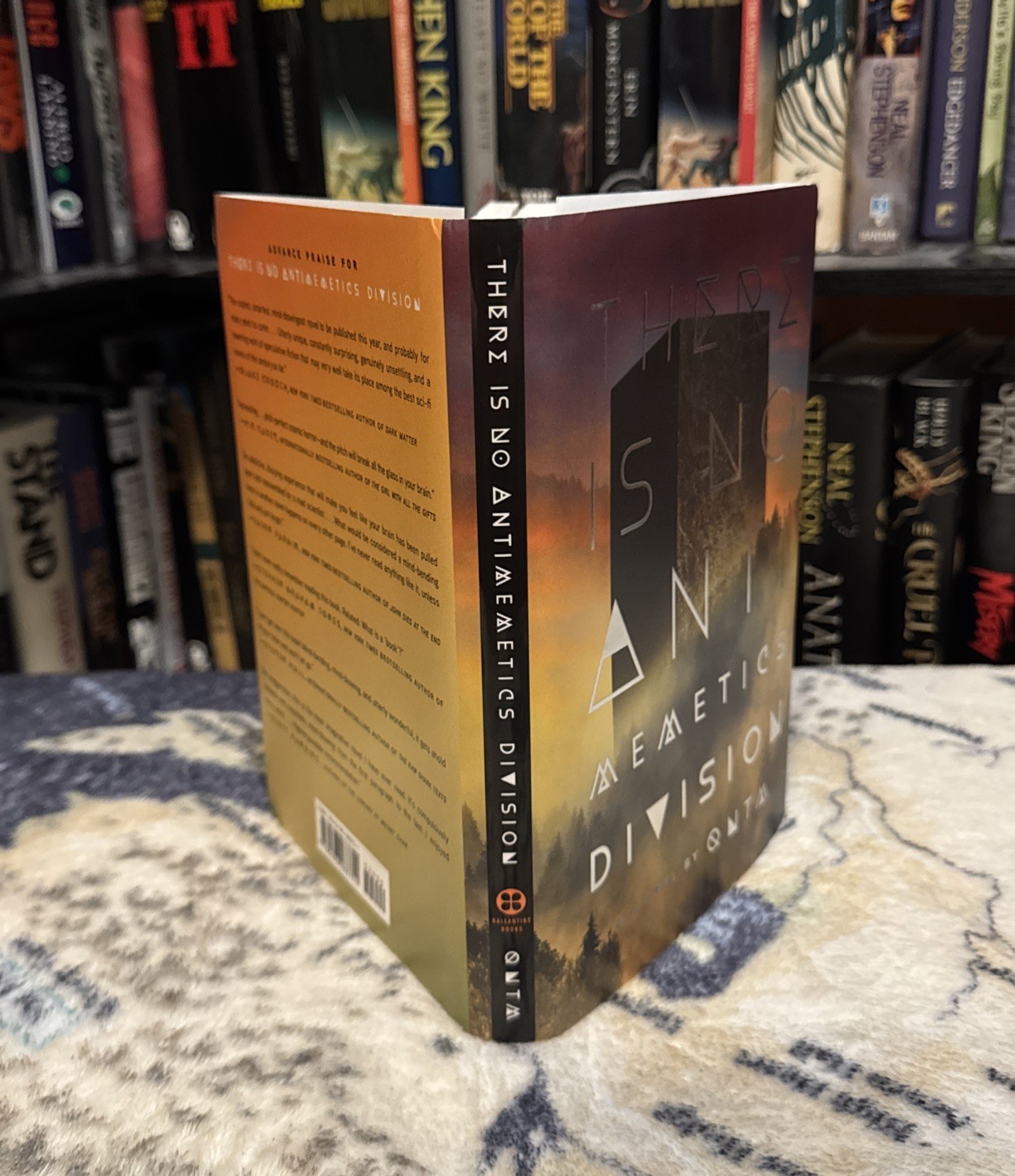 There Is No Antimemetics Division – QNTM (Hardcover) First US Edition/2nd Print