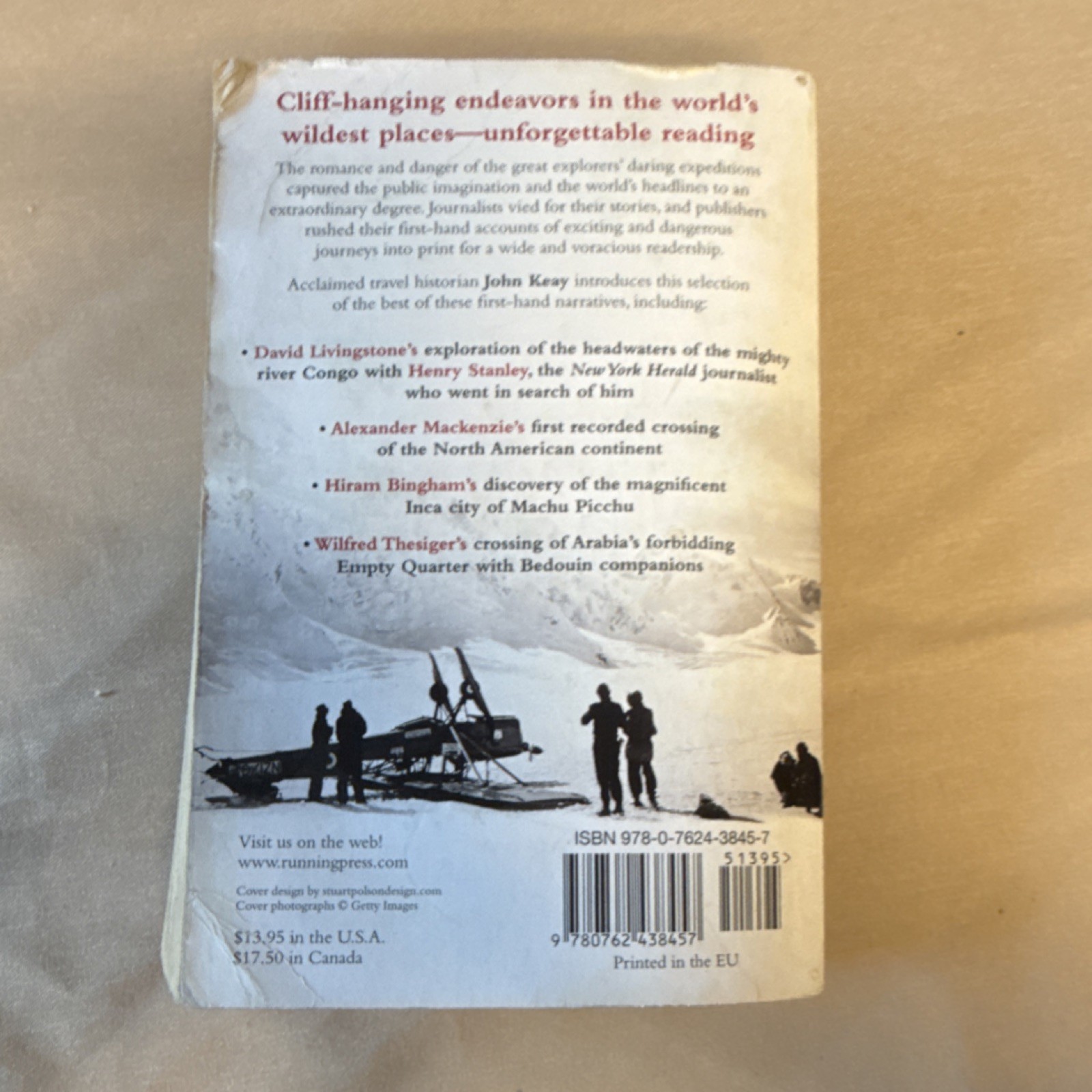 The Mammoth Book of Travel in Dangerous Places John Keay Paperback Adventure