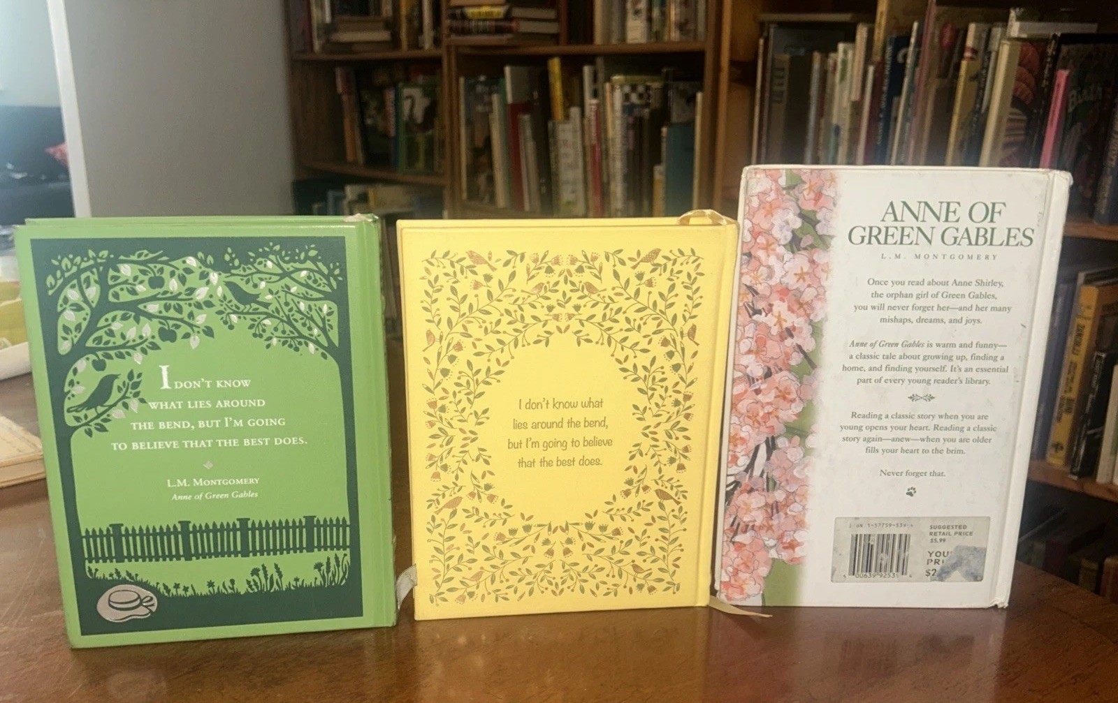Anne of Green Gables by LM Montgomery Mixed Lot Of 3 Leather &HC Books