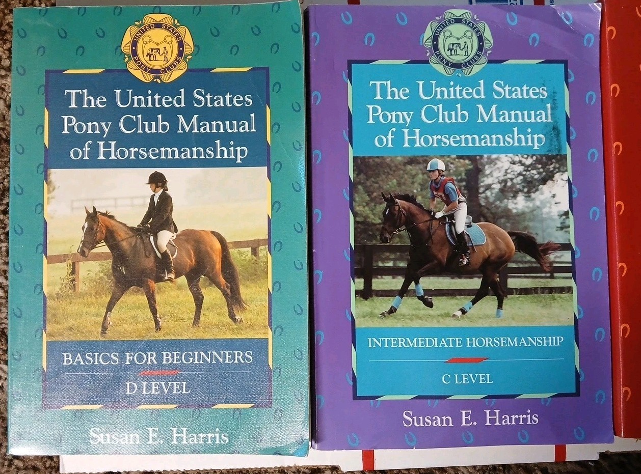 USPC Manual of Horsemanship Books 1 2 3 Set – United States Pony Club