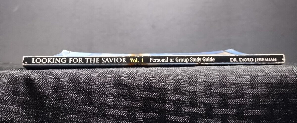 Looking for the Savior Vol 1 David Jeremiah PB Study Guide Christian Growth Good