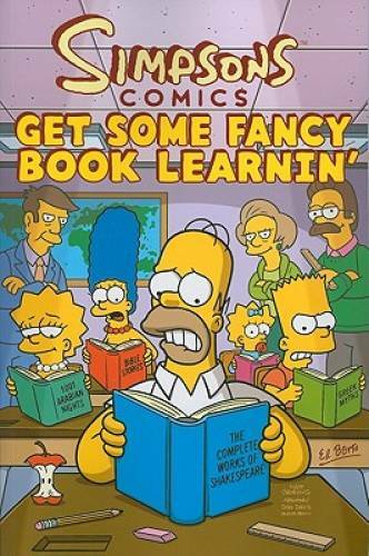 Simpsons Comics Get Some Fancy Book Learnin‘ (Simpsons Comic Compil – GOOD