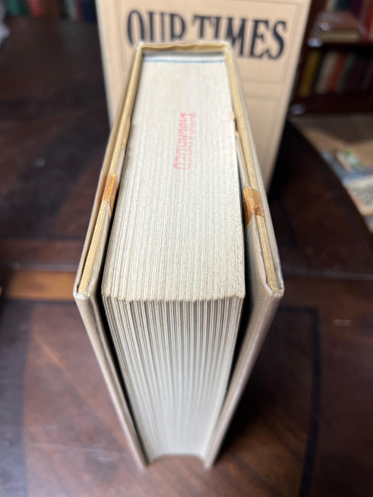 Our Times by Mark Sullivan 1972 HC Vol 1 – 6 Complete Ex-Library 5-2