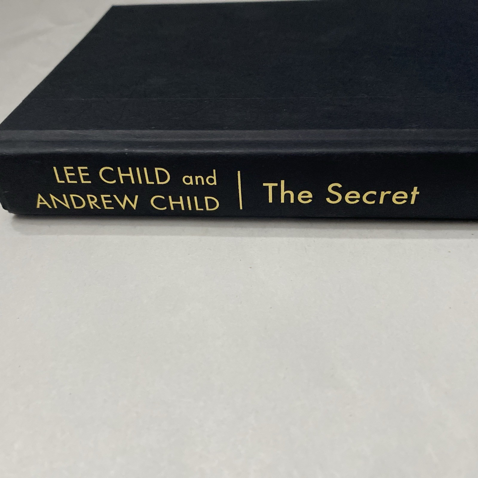 THE SECRET/LEE CHILD&ANDREW CHILD FIRST EDITION HC SIGNED JACK REACHER