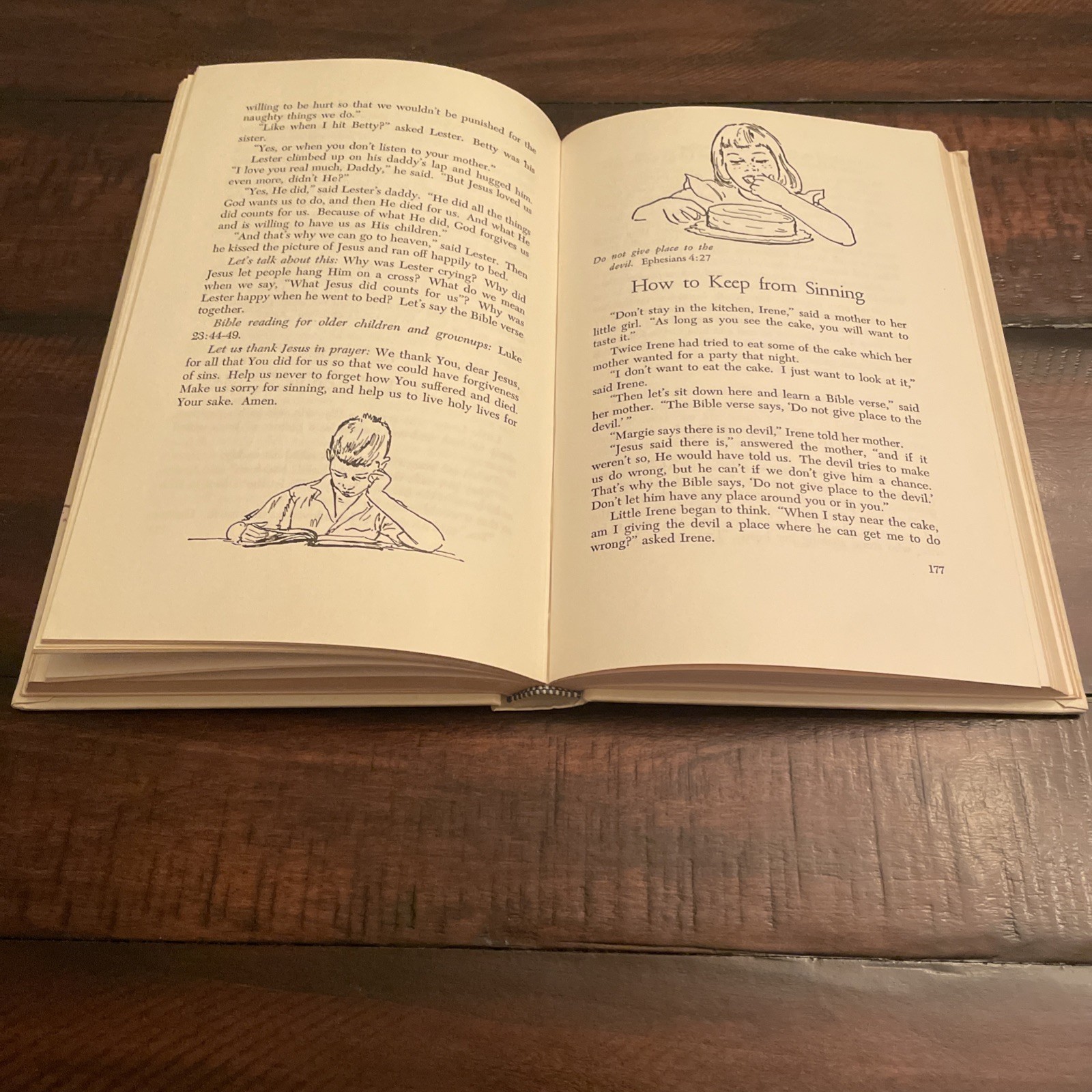 Little Visits With God: Devotions for Families with Small Children Vtg 1957