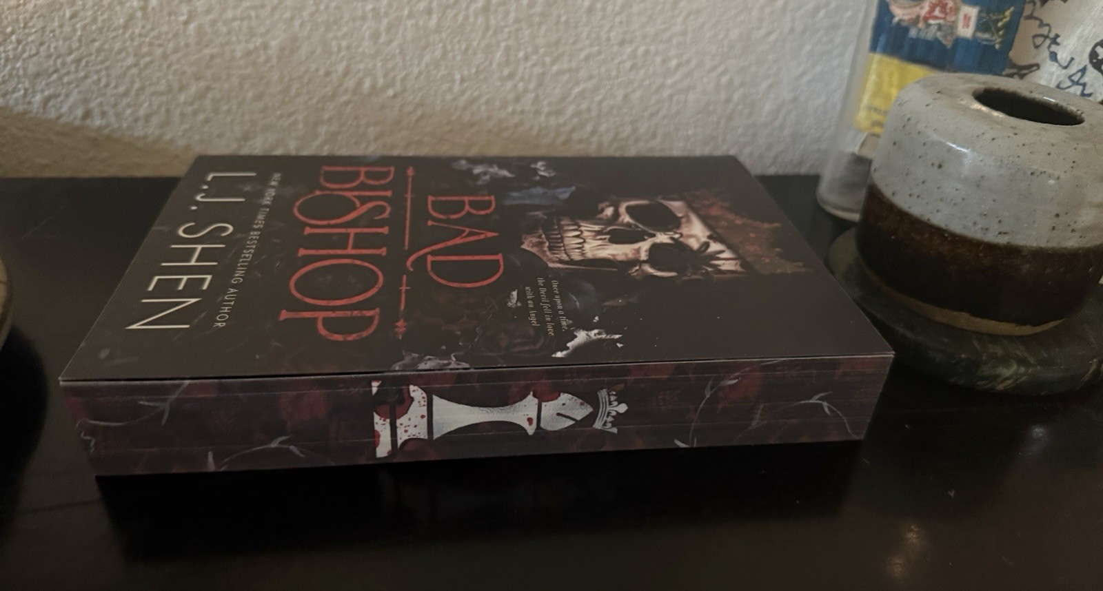 Bad Bishop Deluxe Edition L.J. Shen Paperback Sprayed Edges Society of Villains