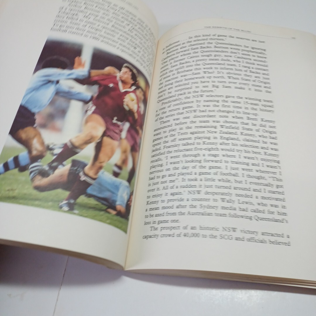 Winfield State Of Origin 1980-1991 – Brett Harris – Large Paperback Rugby