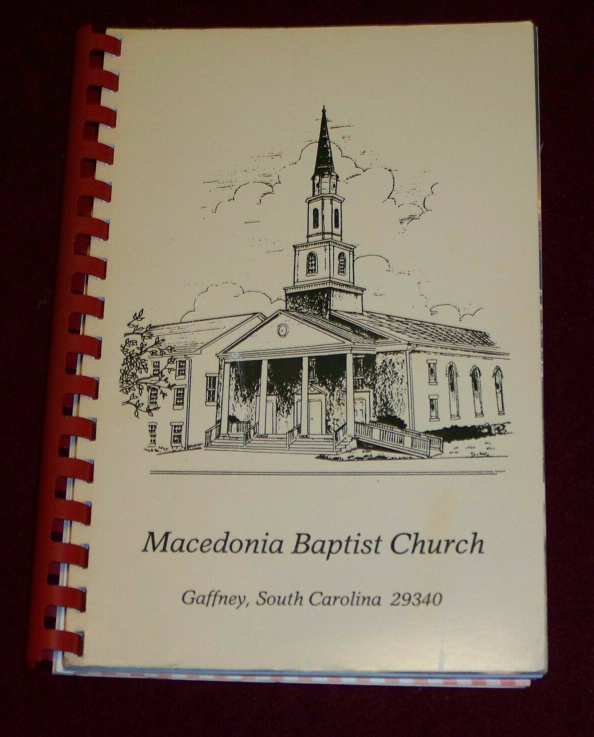 1985 GAFFNEY, SC COOKBOOK Macedonia Baptist Church