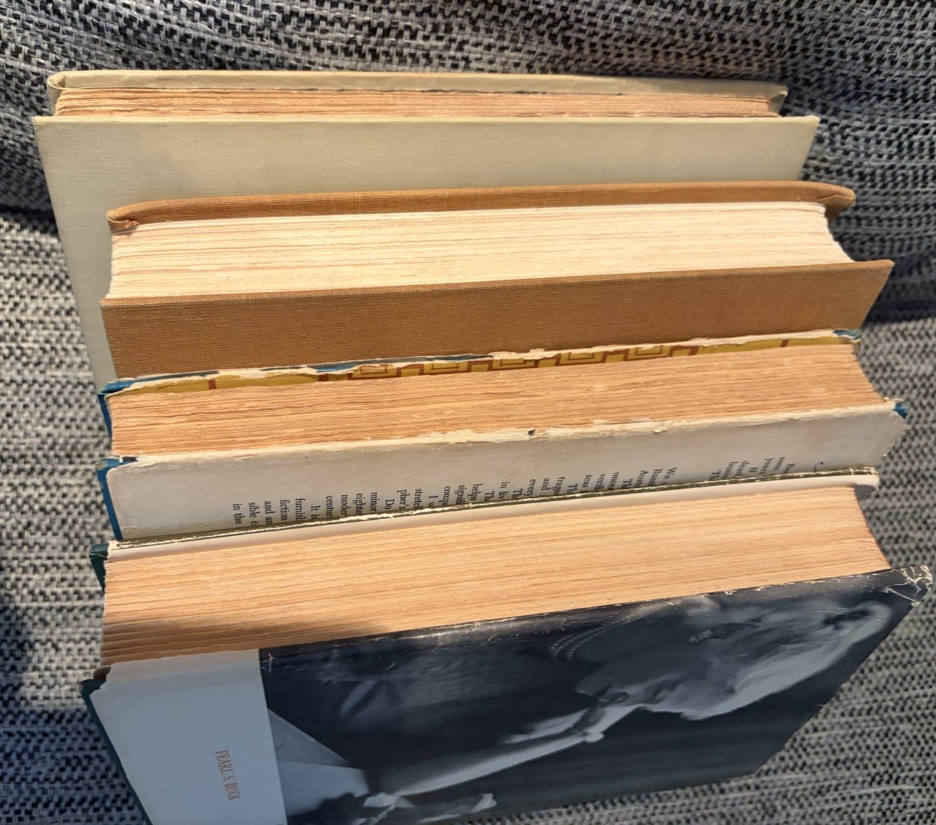 Four 1st Edition, HC Pearl S Buck Novels, VG condition