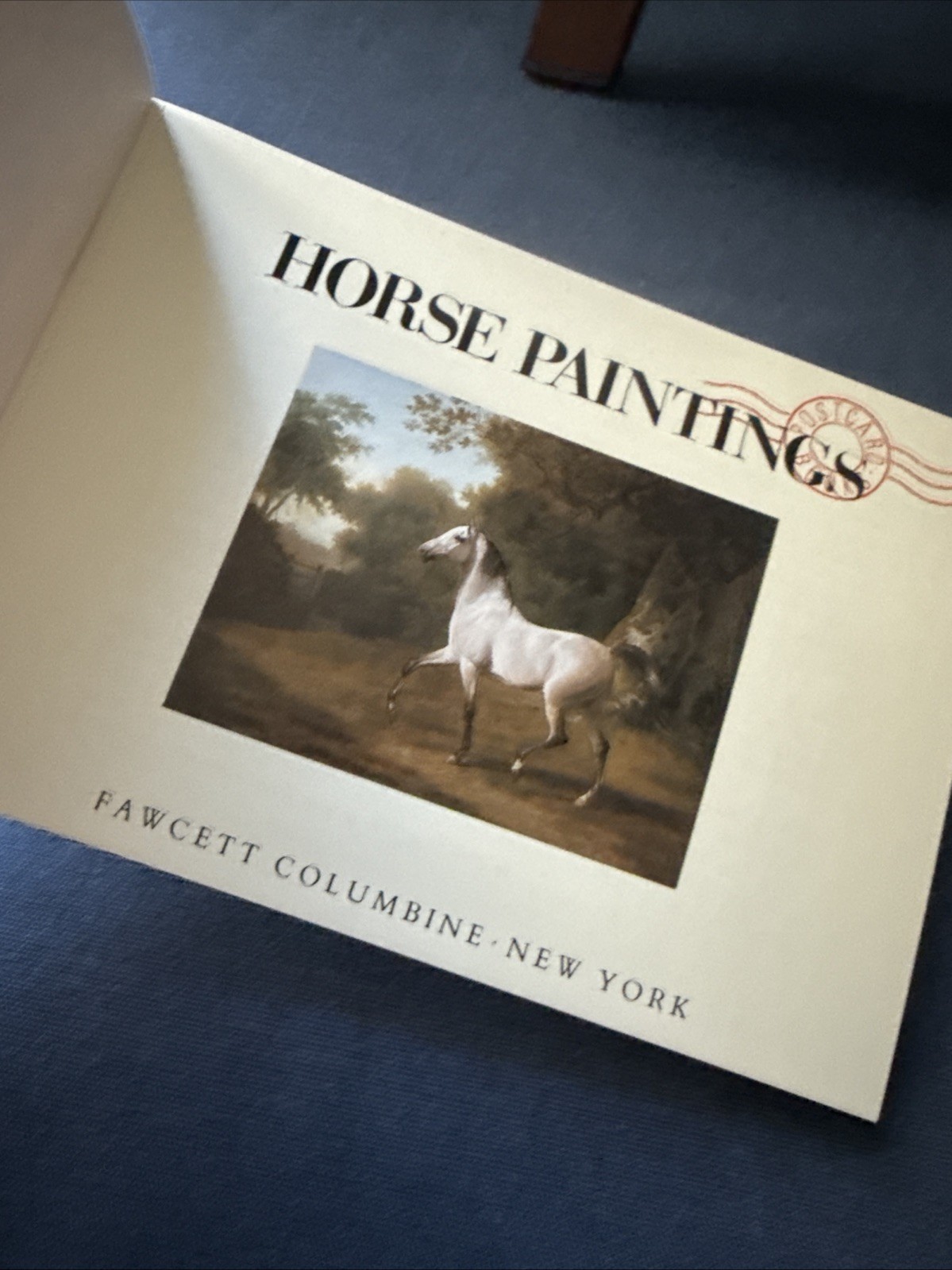 HORSE PAINTINGS: A Book of 30 Postcards By Pavilion Books, Famous Artists Prints
