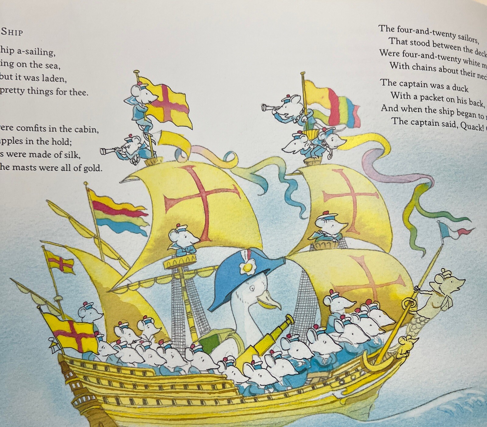 Michael Foreman’s Mother Goose Foreman, Michael Vintage *1991*. HCDJ