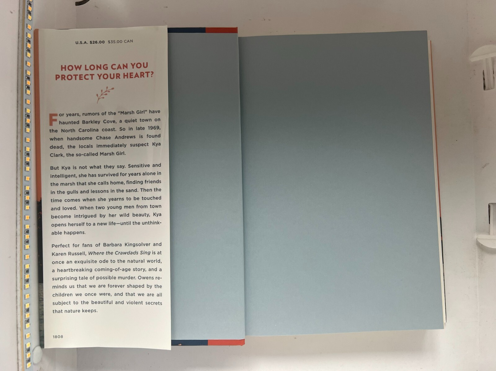 Where the Crawdads Sing (1st Edition & 2nd Printing) — by Delia Owens