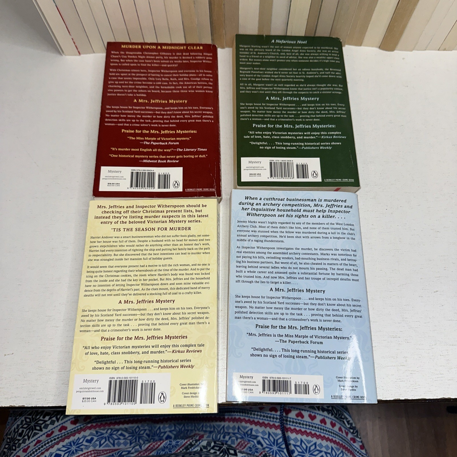MRS. JEFFRIES Complete Set Series 1-41 by Emily Brightwell See Description.