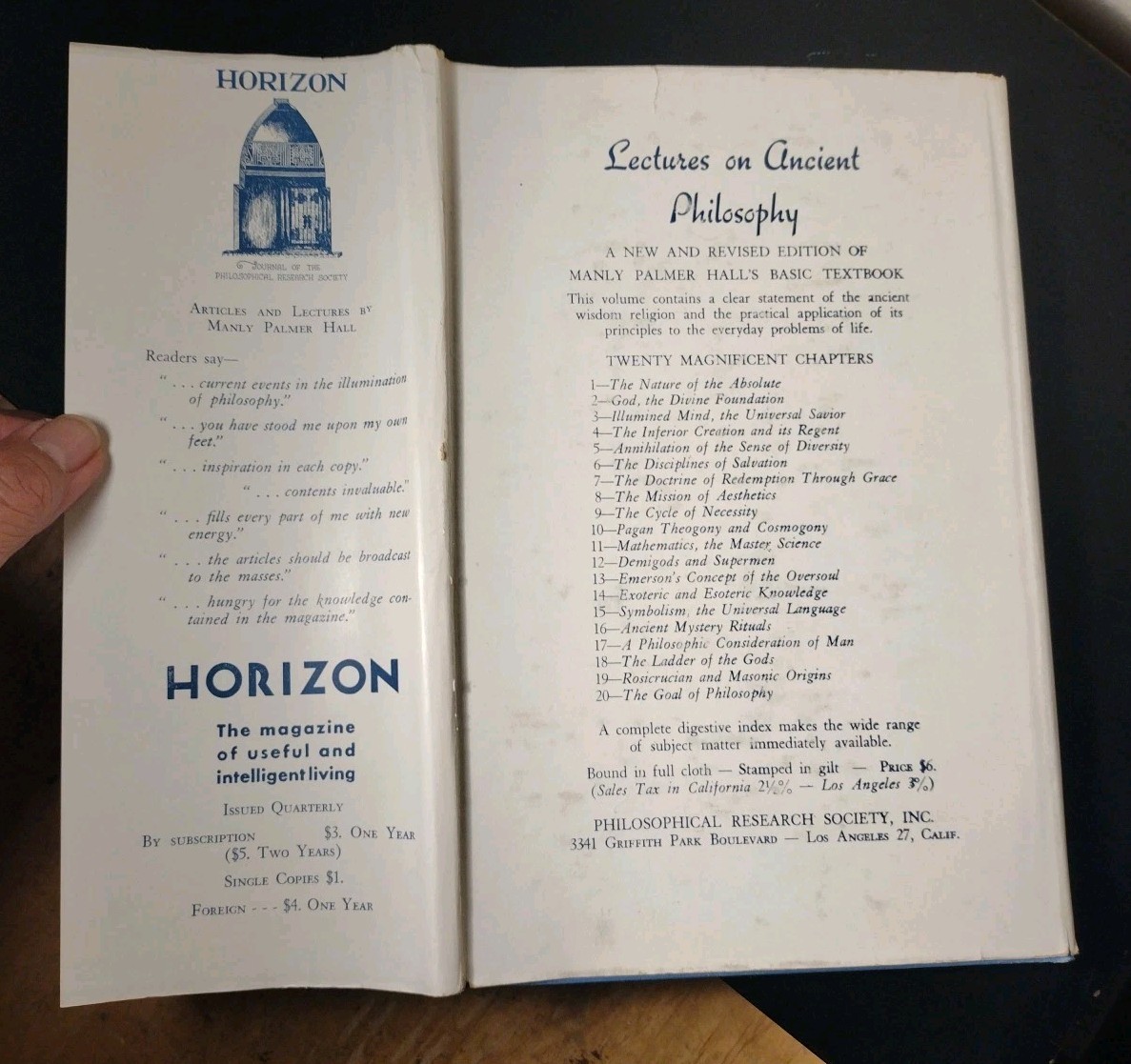 VERY SINCERELY YOURS. Manly P. Hall. First Edition (Letters to Students) HCDJ