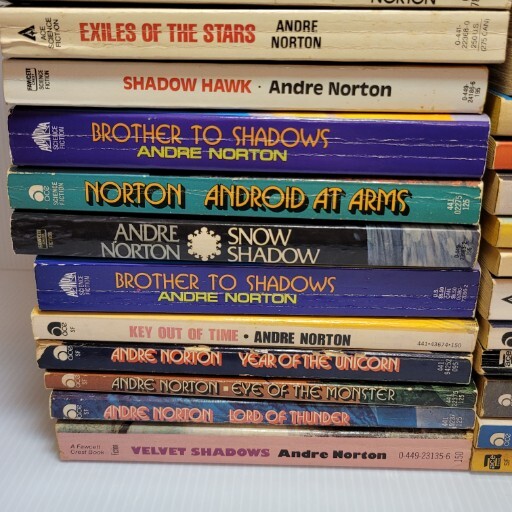 Vintage Lot Of 41 Andre Norton PB Books Fantasy Sci-fi Witch Occult 1950s-80s VG