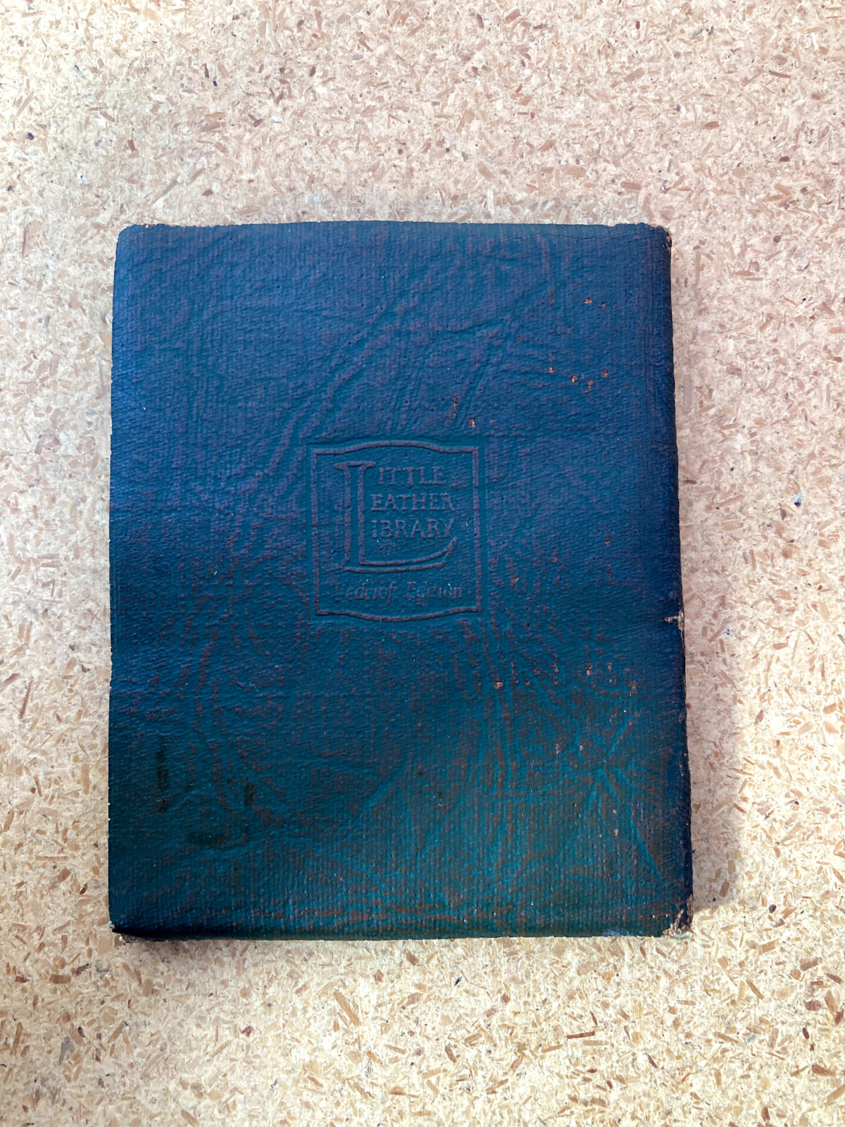 The Holy Grail Olive Schreiner Green Miniature Little Leather Library Book 1920s