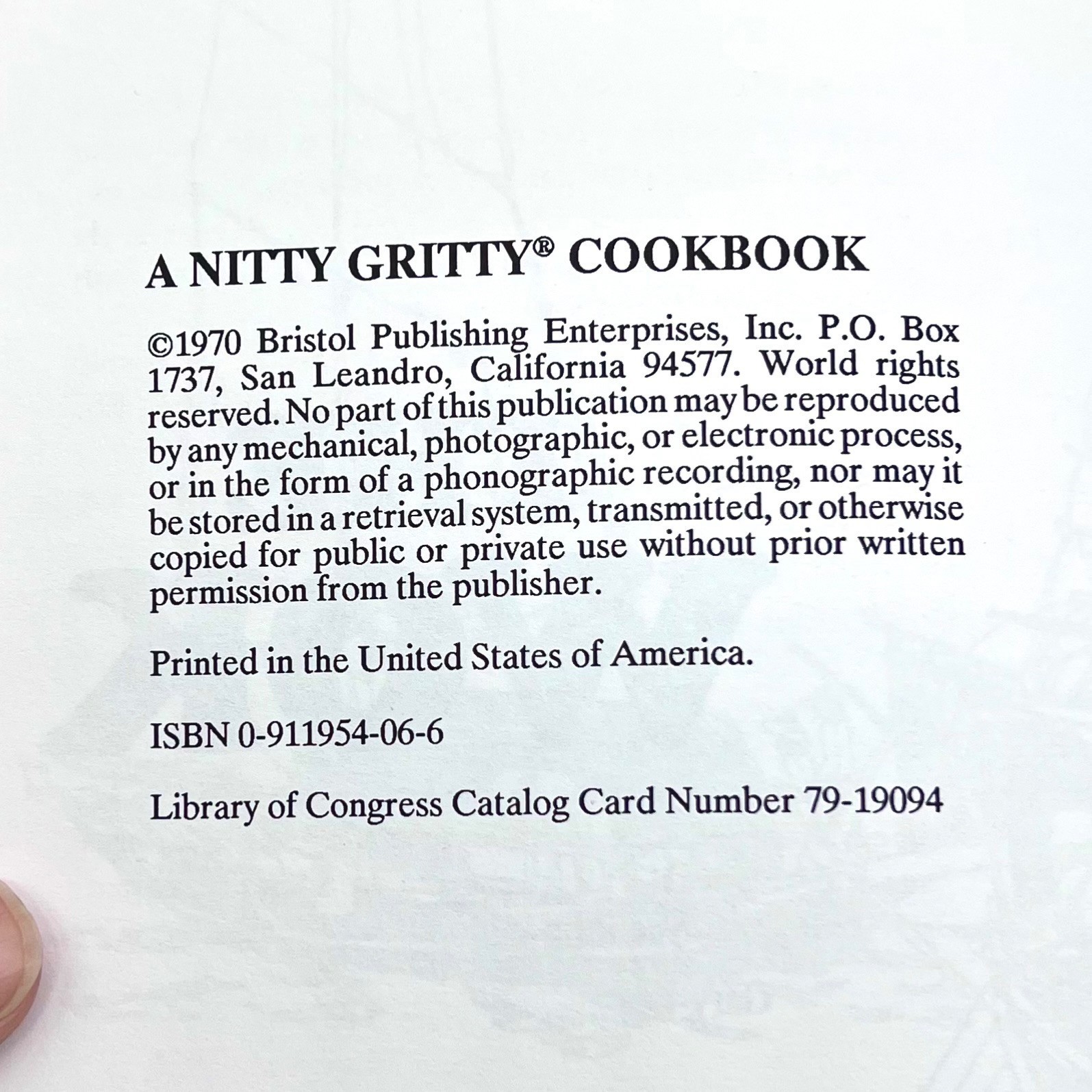 Vintage 1970 The Wok Cookbook Gary Lee Nitty Gritty Stir Fry Paperback