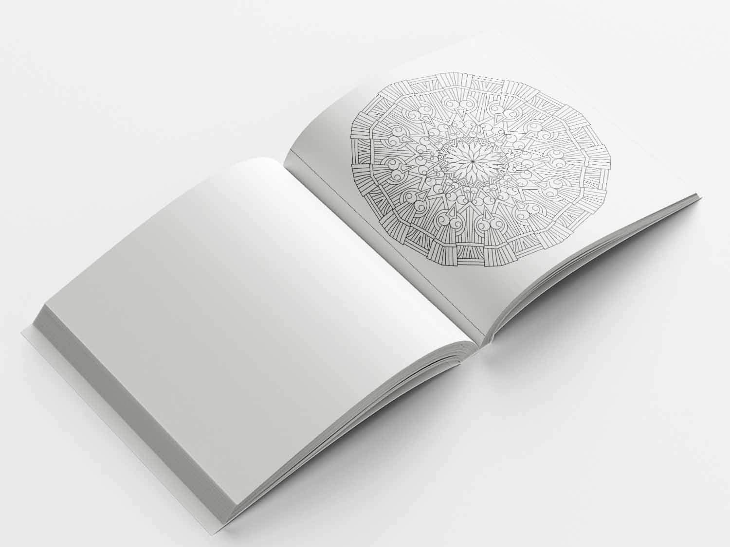 Mandala Art: Colouring books for Adults with tear out sheets Multicolor