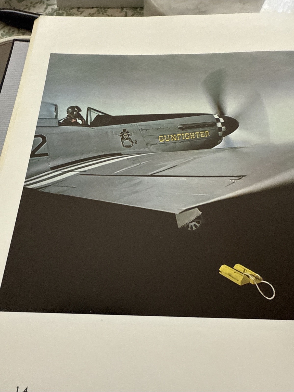 Ghosts By Philip Makanna 1979, Hardcover Dust Jacket Signed-WWII Aviation 1st.ed