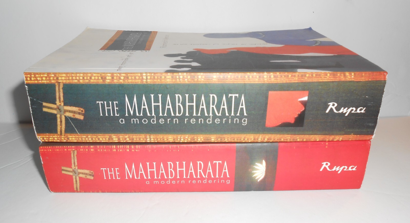 The MAHABHARATA a modern rendering by Ramesh Menon – 2 Books, Volume 1 and 2
