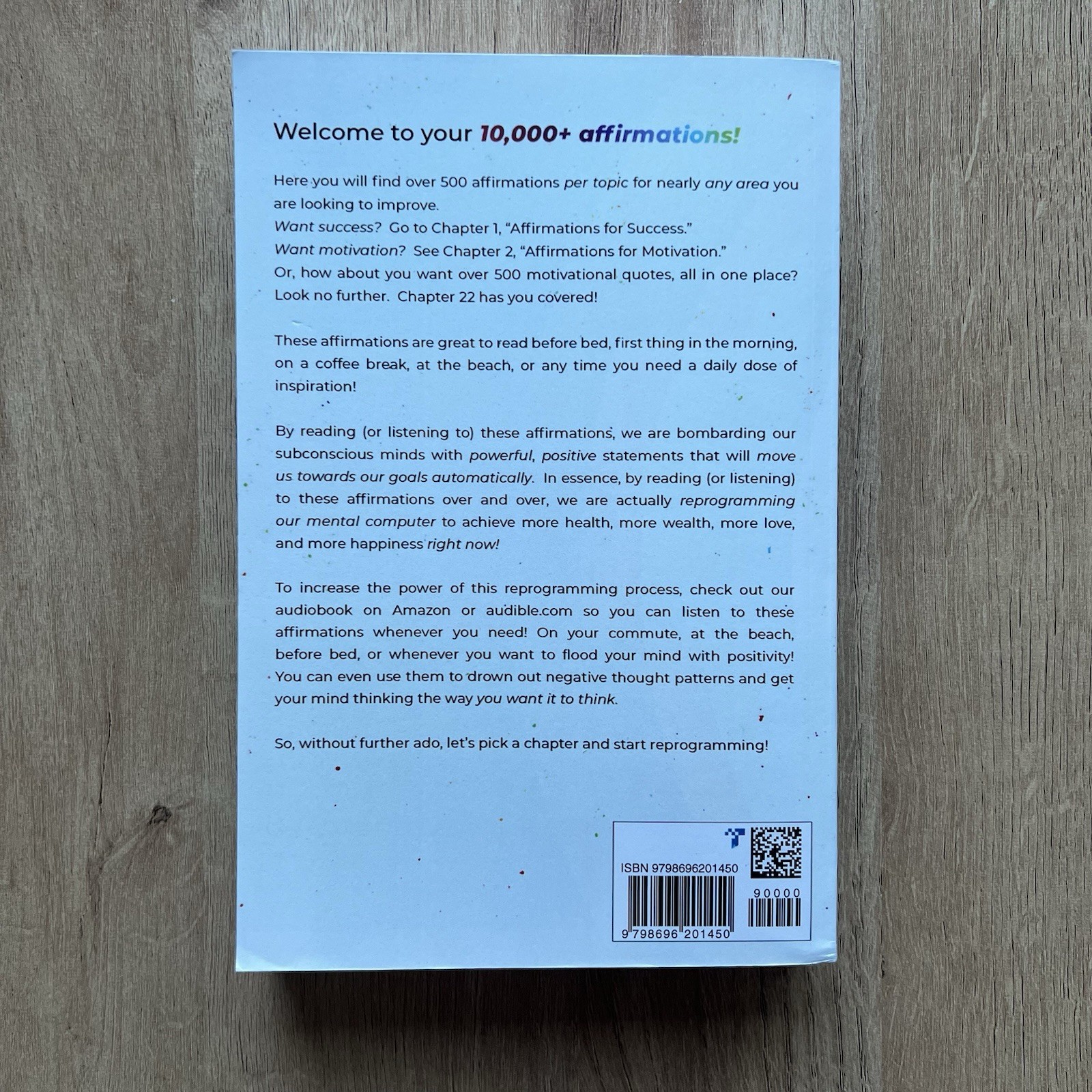 10,000+ Positive Affirmations: R.M. Winters (LIKE NEW)