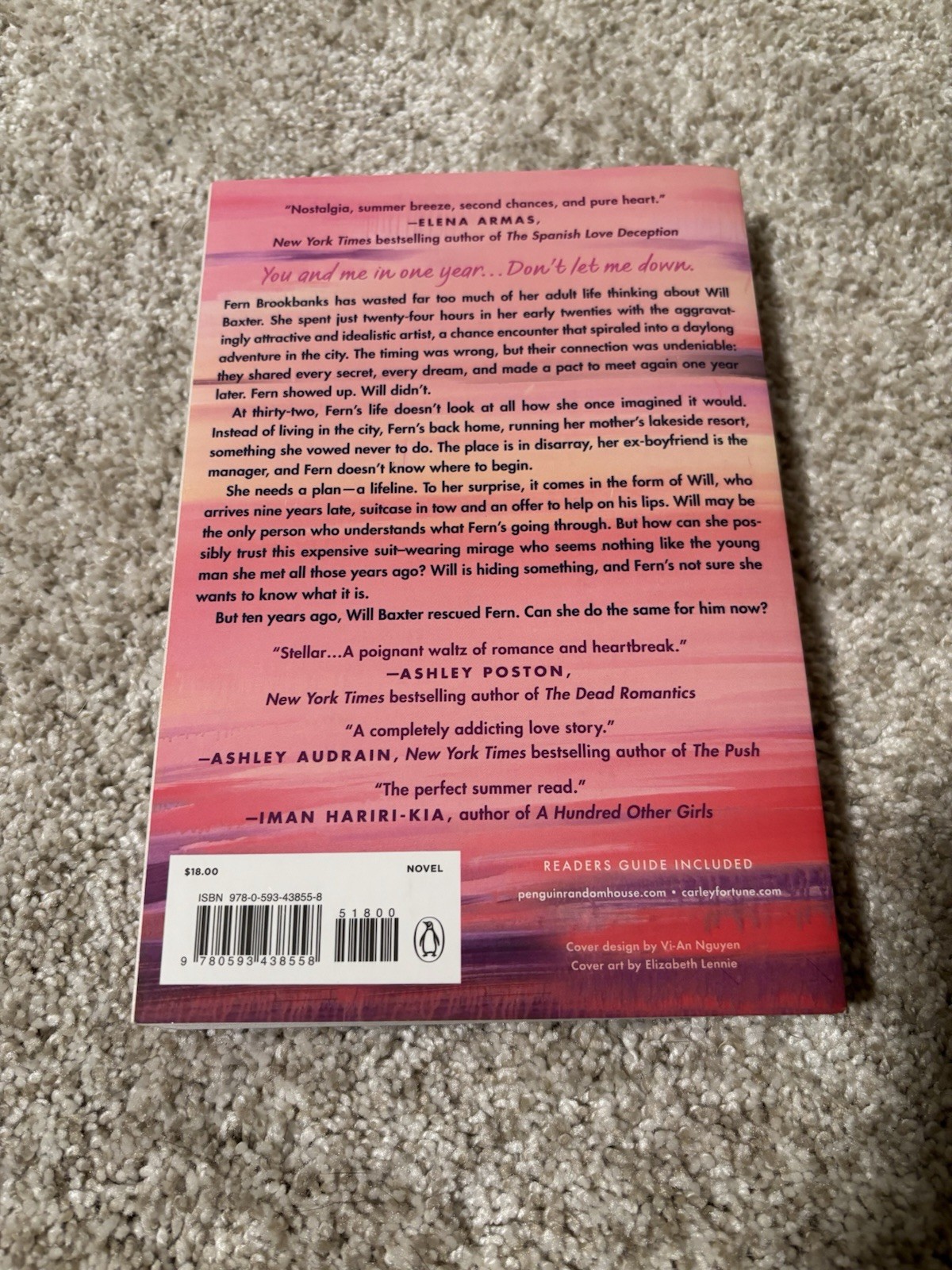 Meet Me at the Lake by Carley Fortune (2023, Trade Paperback)