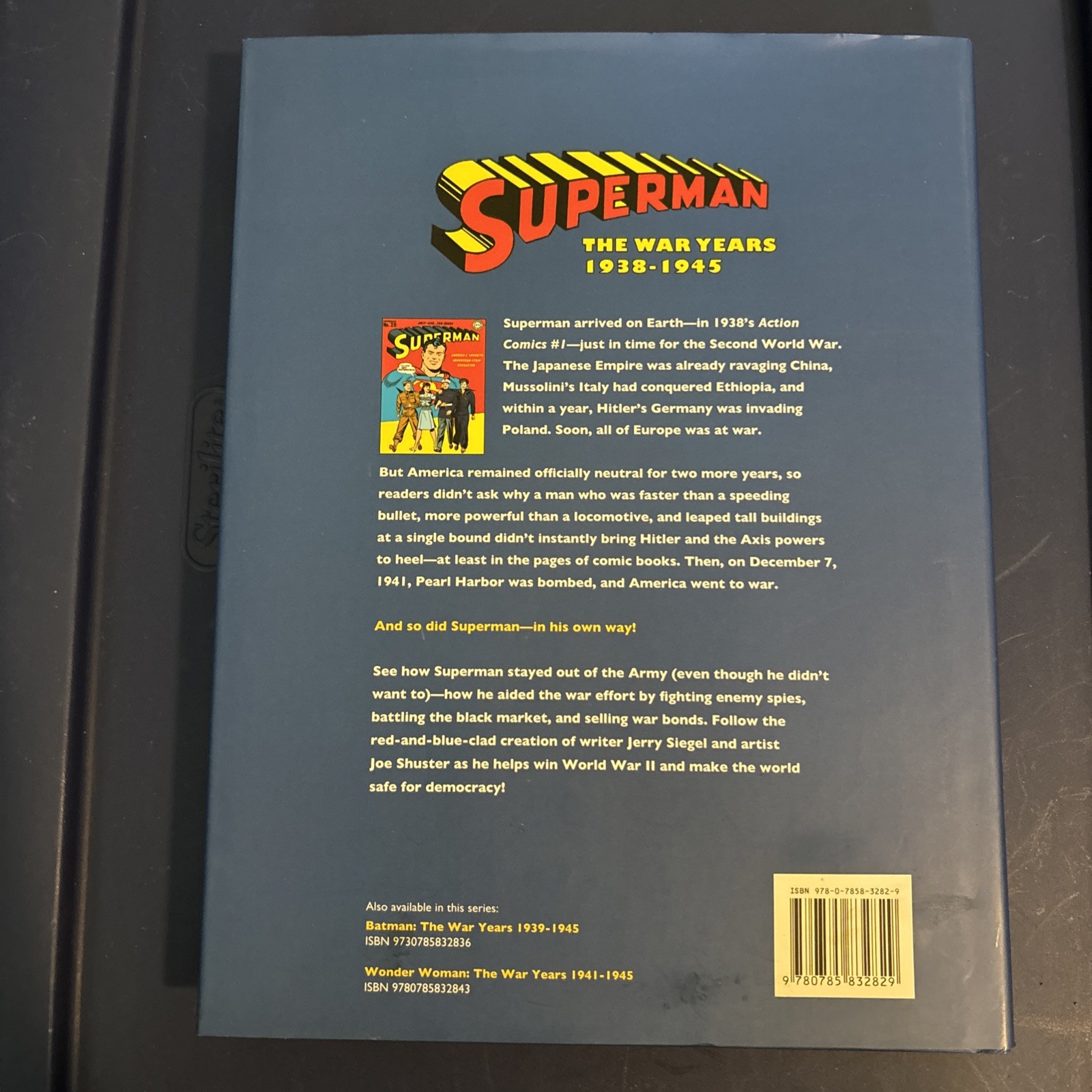 Superman The War Years 1938-1945 Roy Thomas Easton Press. Near mint. Never Read