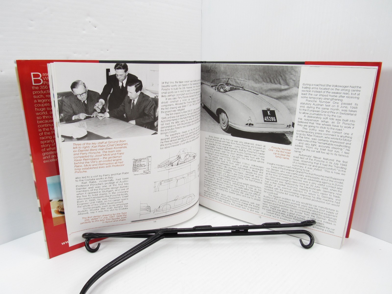 Book of the Porsche 356 by Brian Long (2008, Hardcover)