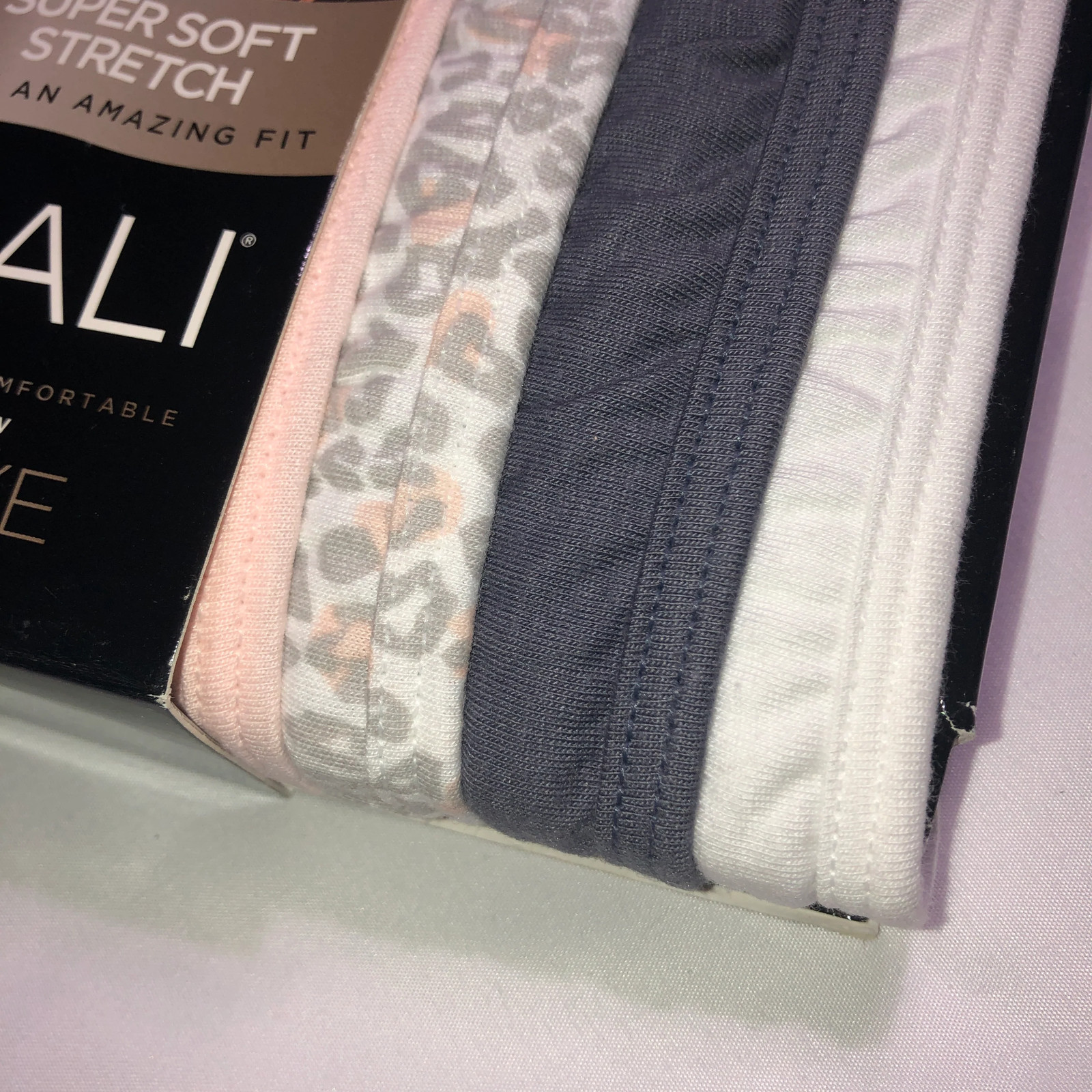 Bali 3+1 Bonus Pack Comfort Luxe Hicut Panties Assorted Sz 6 (K883B6)