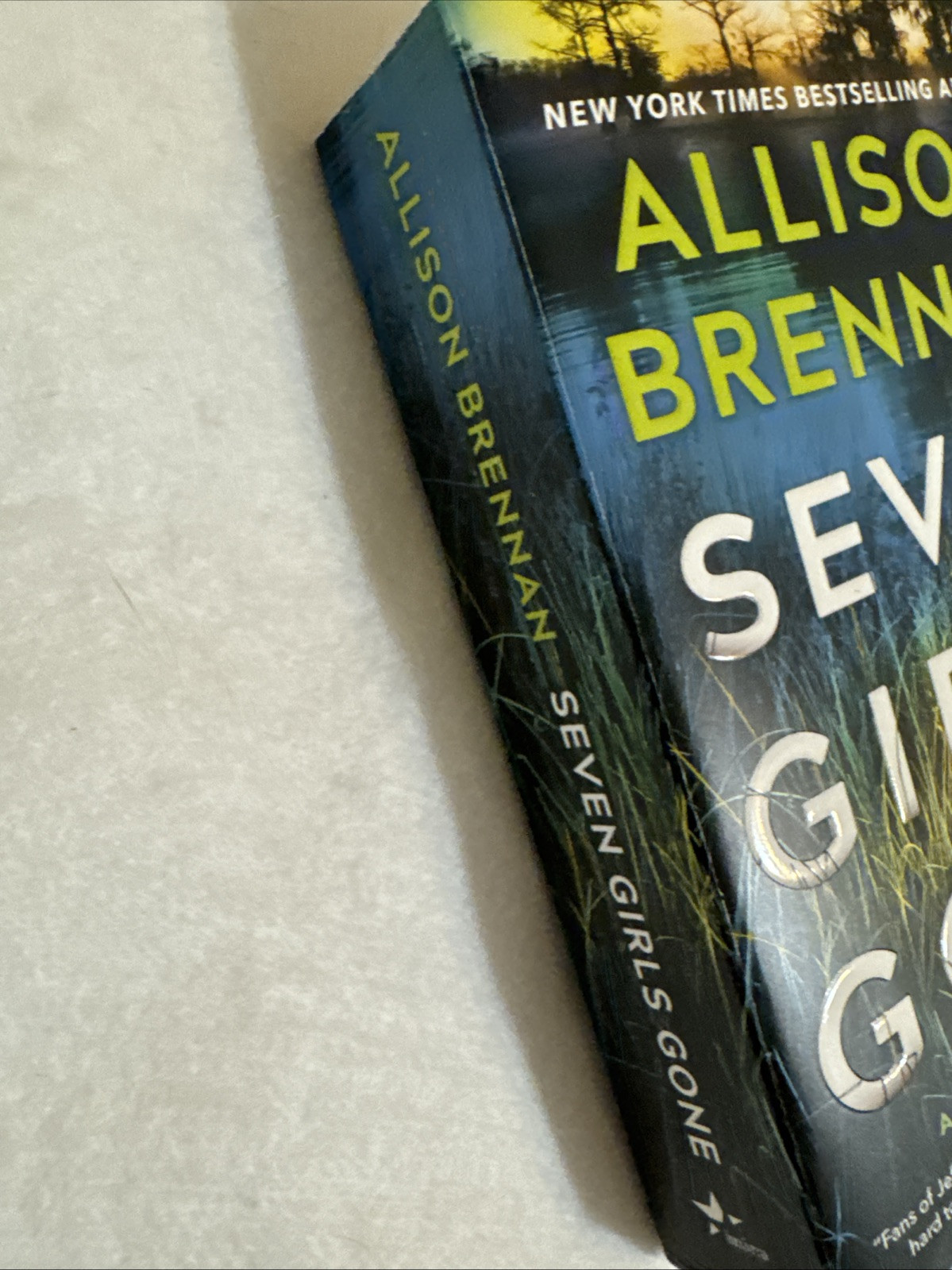 Seven Girls Gone by Allison Brennan (2023, Us-Tall Rack Paperback)