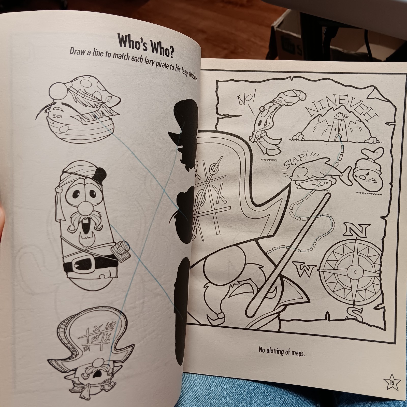 Big Idea VeggieTales Veggie Fever Jumbo Coloring Activity Book 2007 112 pages