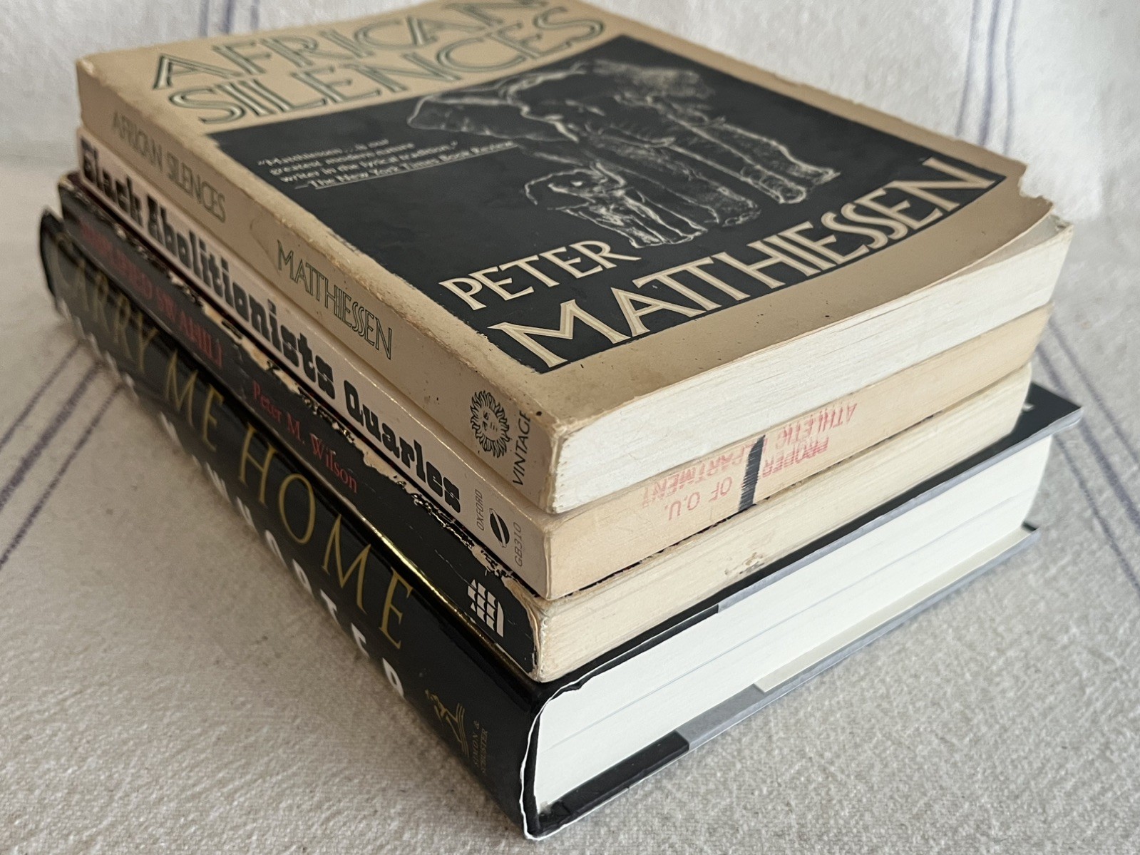 Vintage African and U.S. Black History Civil Rights Books Lot 4 Slavery Wildlife