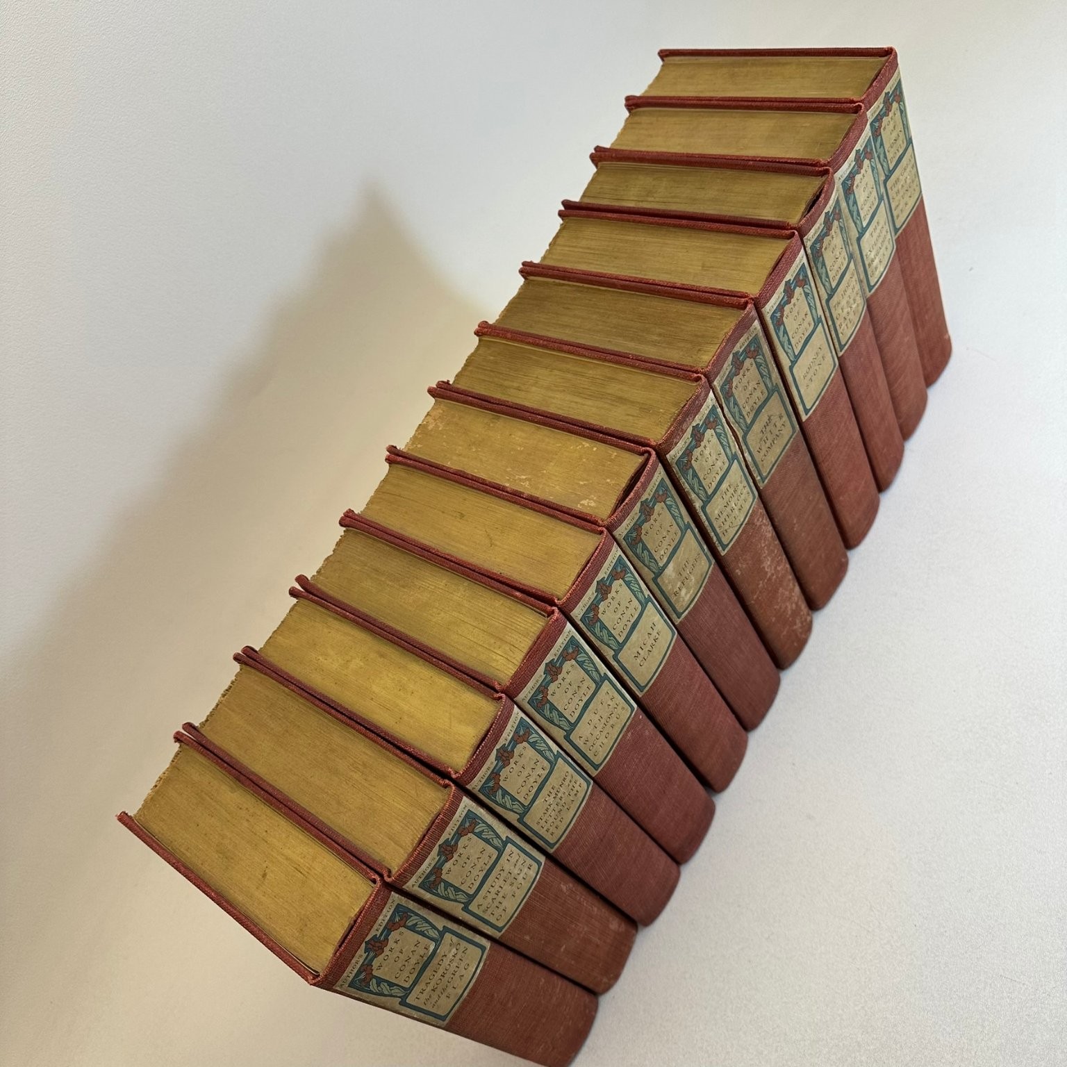 Works of Conan Doyle Author’s Edition 12 Vol. D. Appleton & Co. Mystery Fiction