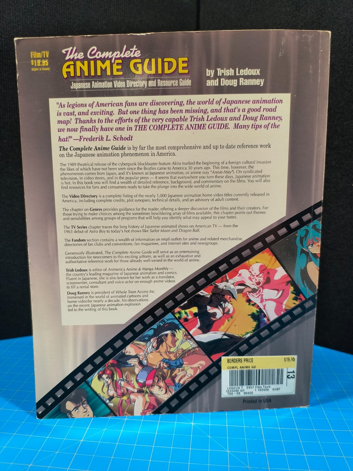 2 Complete Anime Guide Japanese Animation First & Second Edition First Printing