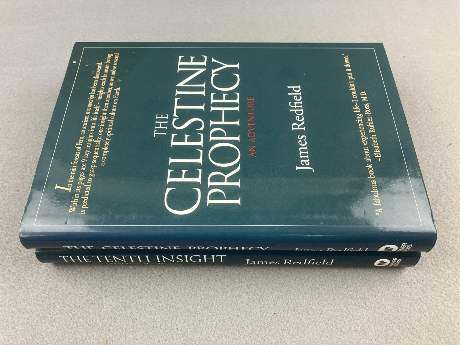 James Redfield Celestine Prophecy & The Tenth Insight Book Lot Of 2