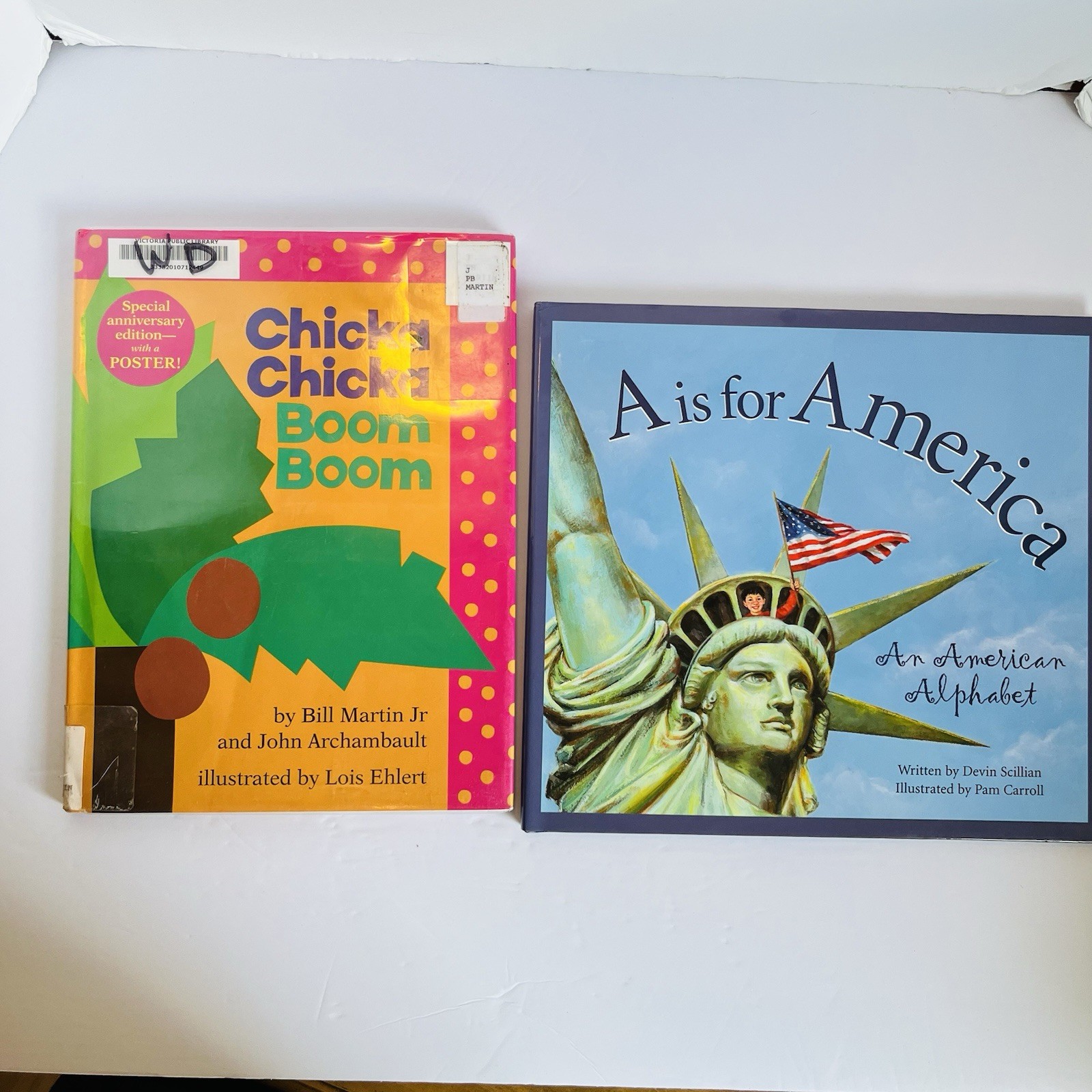 Lot 10 Childrens Alphabet ABC Books Chicka Chicka Boom Boom LMNO Peas Pallotta