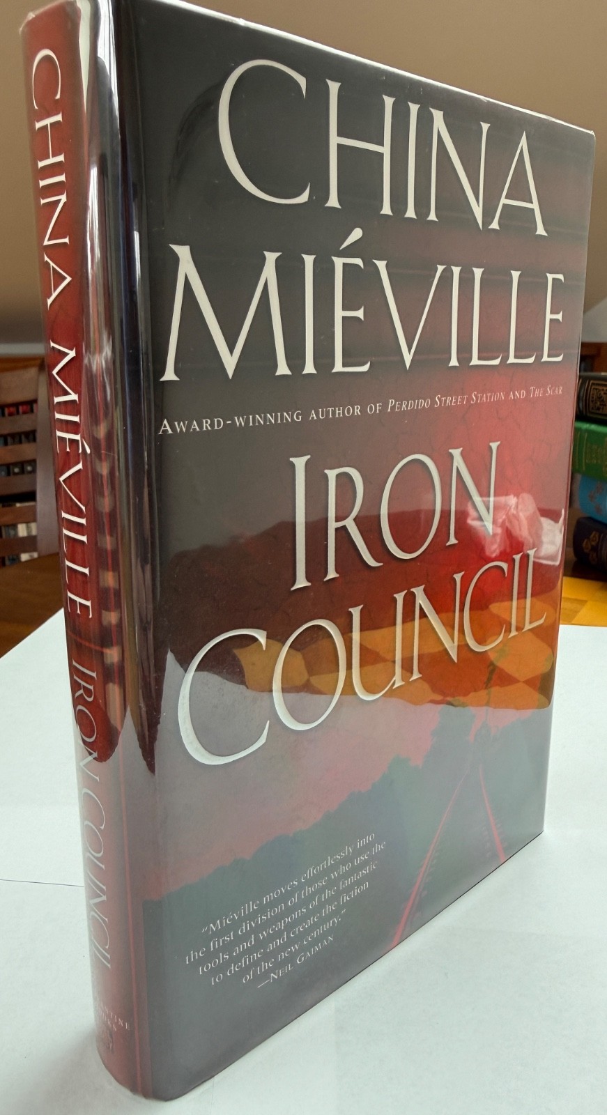 *SIGNED* China Miéville – THE IRON COUNCIL – true 1st edition