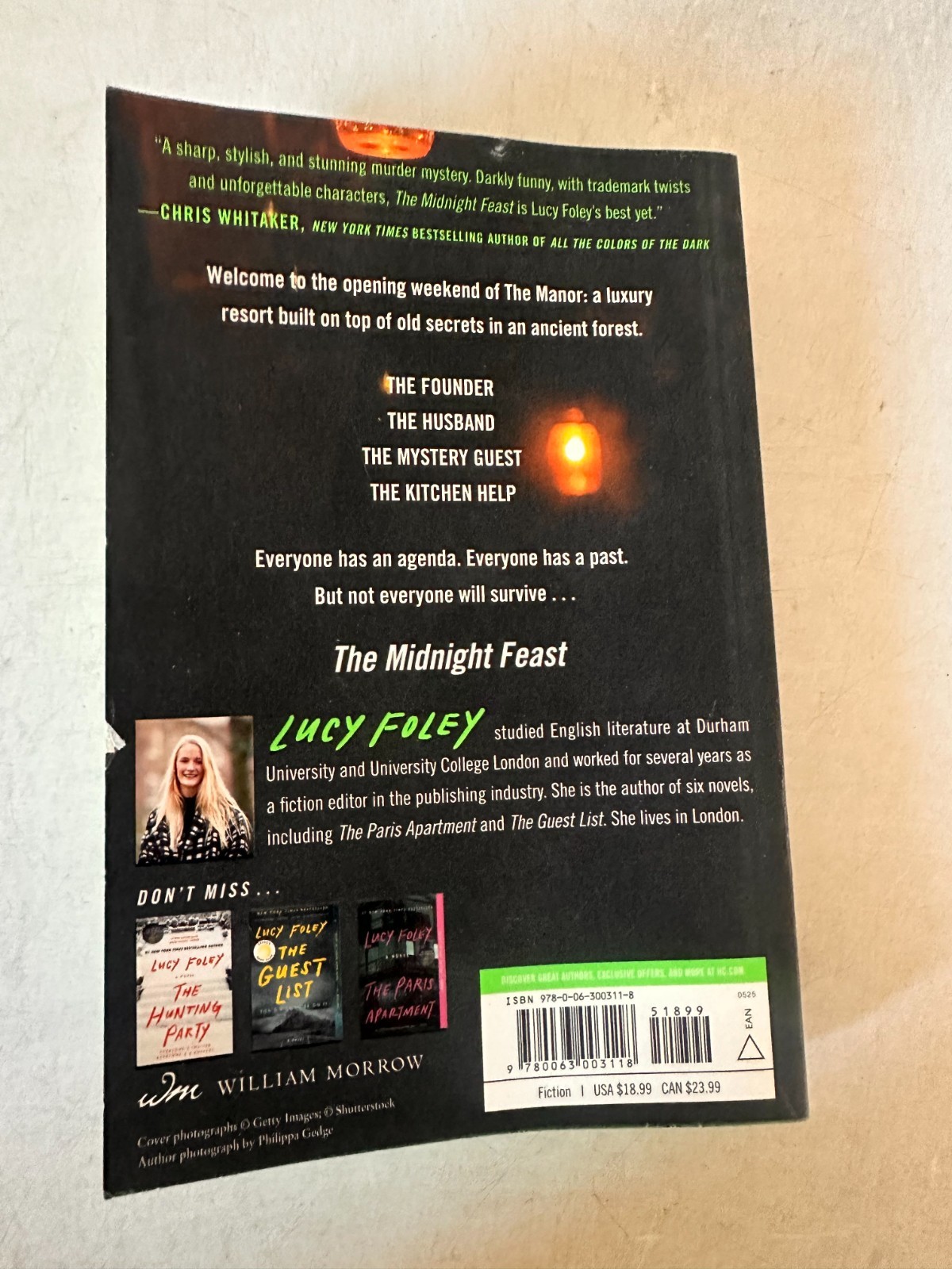 Midnight Feast : A Novel by Lucy Foley (2025, Trade Paperback)
